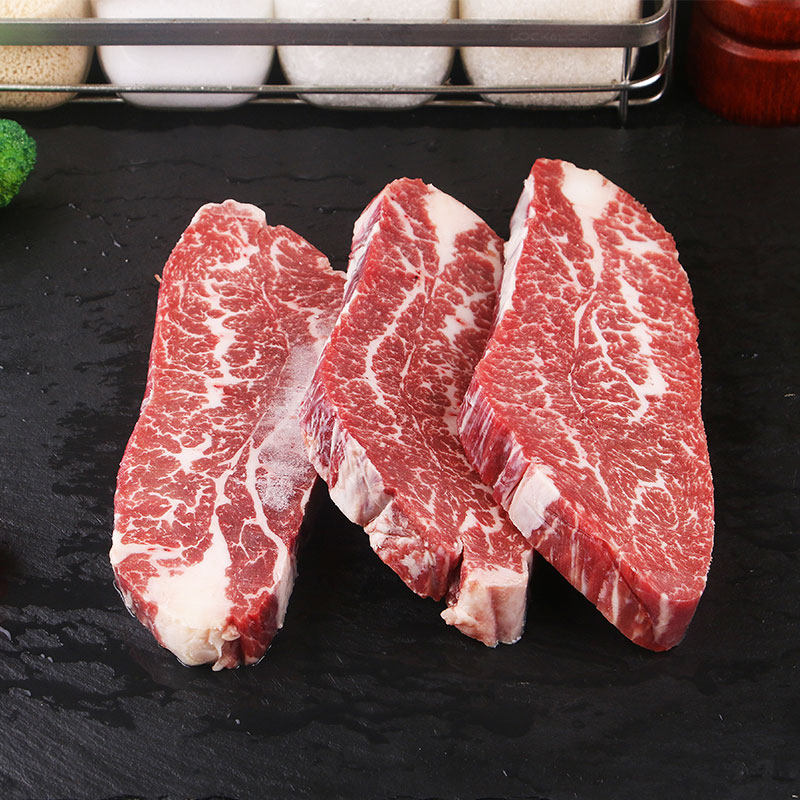 澳洲媲美神户毛神户日本牛排牛腩排谷饲原切霜降牛排