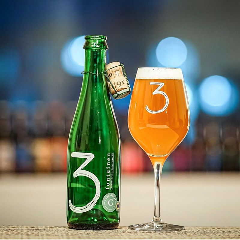 比利时进口精酿fonteinen三泉老贵资酸啤酒375ml750ml啤酒