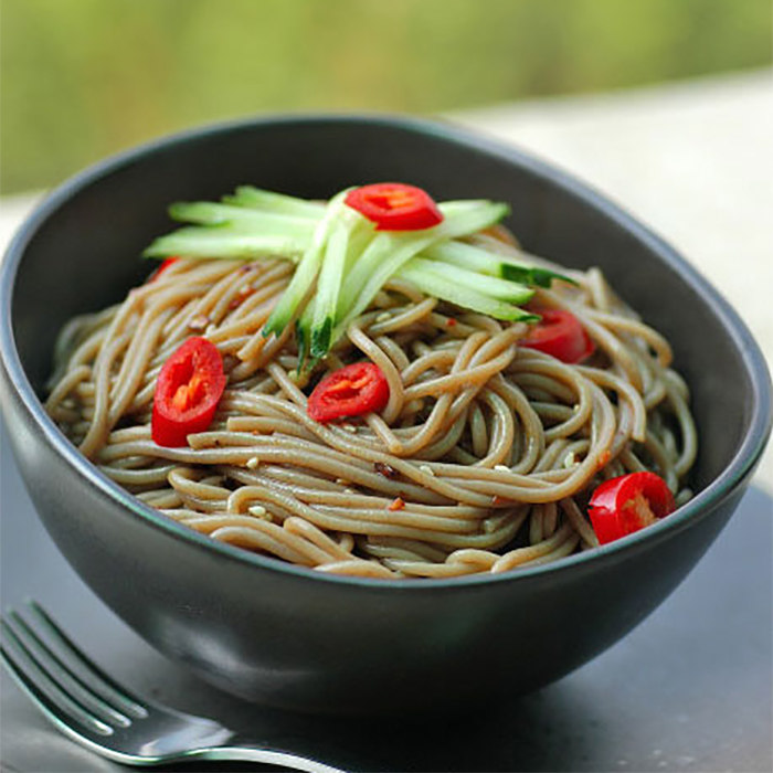 荞麦现磨面粉荞面饸饹碗托1袋8斤包邮面粉