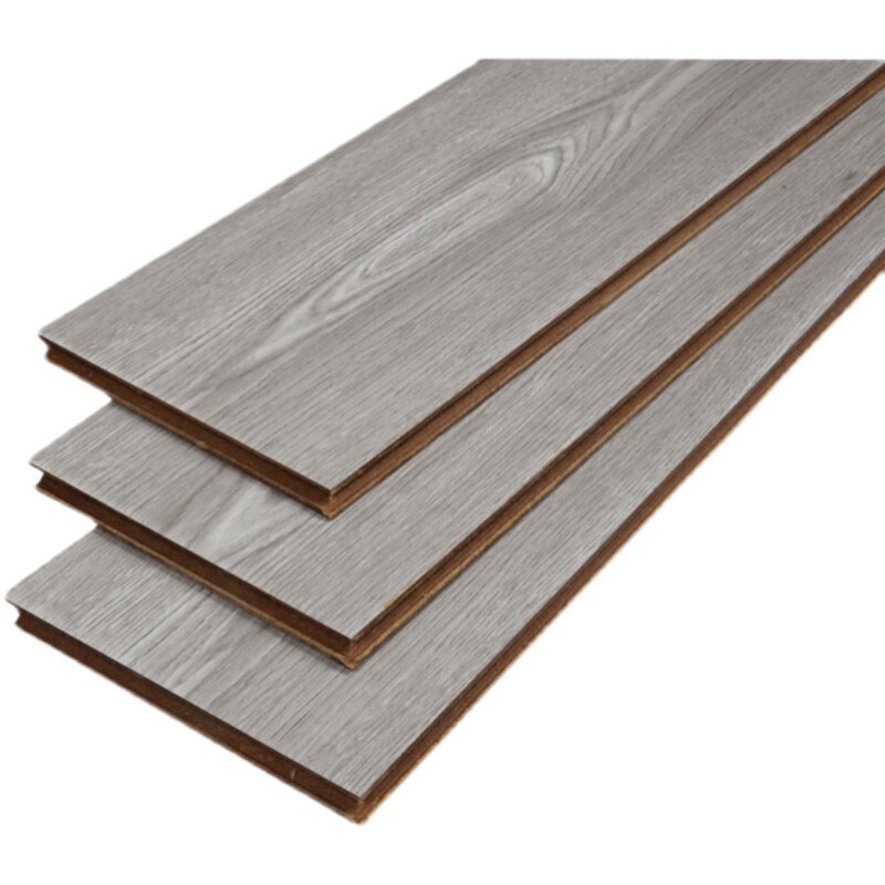 强化复合木地板12mm厂家直销灰色家用环保耐磨强化复合地板