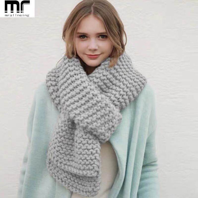 毛线围巾乌克兰10mm超粗冰岛线粗男织编织棒针毛线