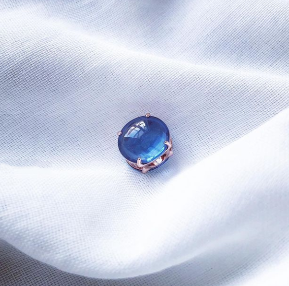 pandora潘多拉官网椭圆弧面宝石串饰799309c01礼物其他diy饰品配件