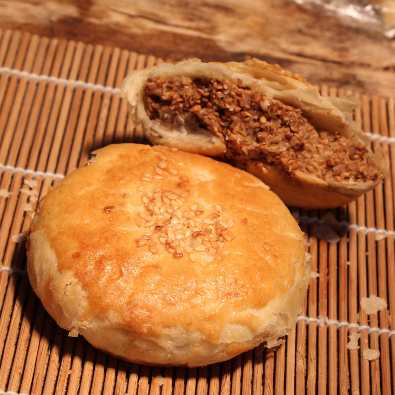 香油安徽酥皮月饼传统老式五仁芝麻苏式宿州月饼