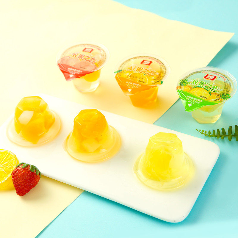 168元包邮雅客多口味混装果冻4斤
