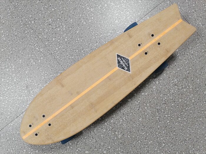 特价mindlesssurfskate陆地冲浪滑板定制双面竹纤板面滑板