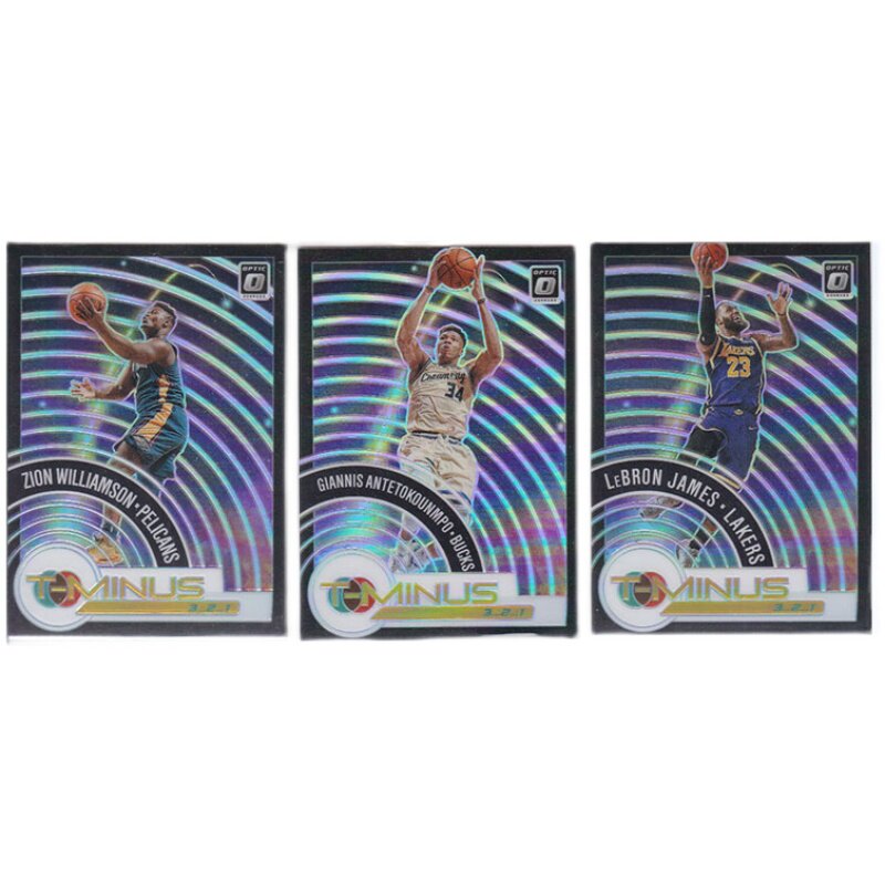 球星卡锡安威廉森米德尔顿勒布朗詹姆斯折射帕尼尼2021optic