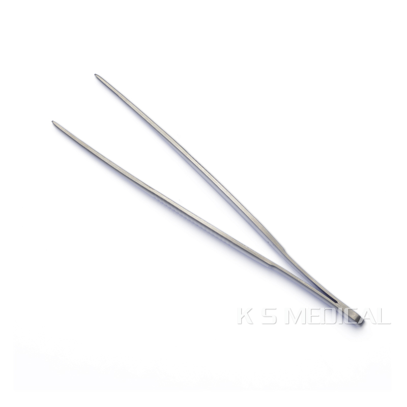 5cm-25cm优质不锈钢镊子圆头无齿辅料镊包邮
