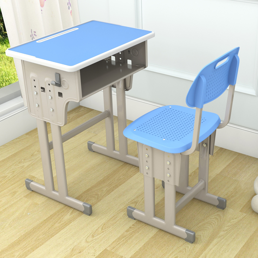 课桌椅中小学生辅导班培训桌儿儿童学习书桌写字家用课桌椅