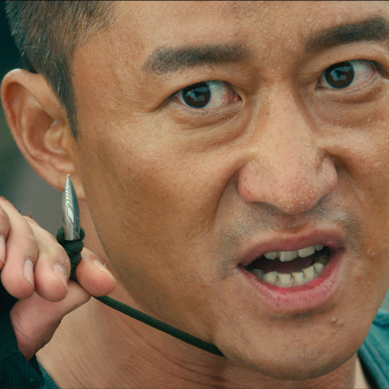 玉石匠人s925战狼冷锋子弹头吊坠男女潮流时尚做旧项链