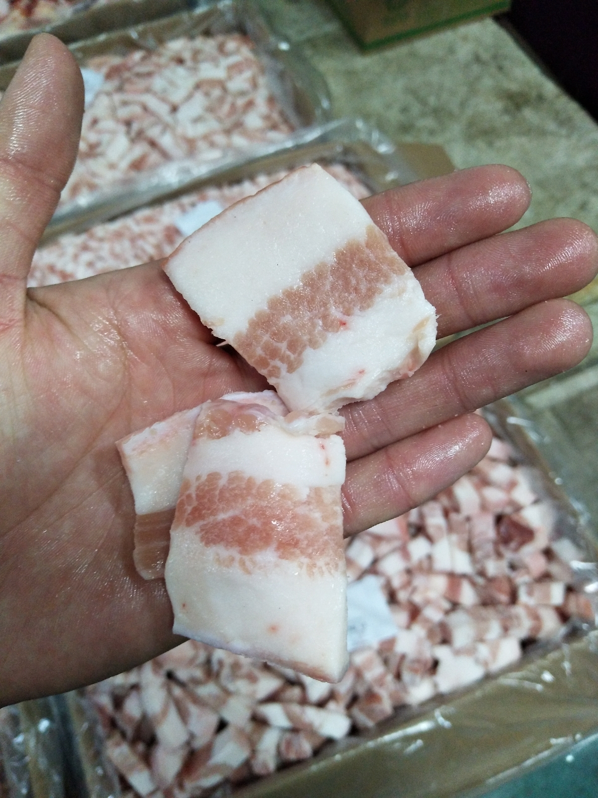 五花肉片猪肉冰冻新鲜肉槽头韩国烤肉肉食江浙沪生猪肉