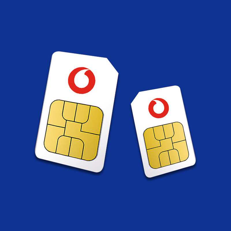 充值英国电话卡vodafone沃达丰手机卡号码境外电话卡