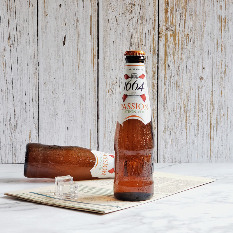 啤酒解忧小酒馆1664百香果passion水果果味法国进口啤酒