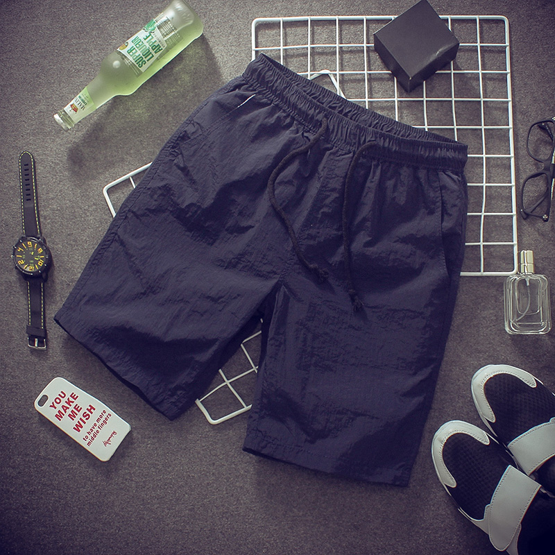 短裤男士夏季宽松外穿五分裤2022新款潮流薄款沙滩裤男运动速干裤