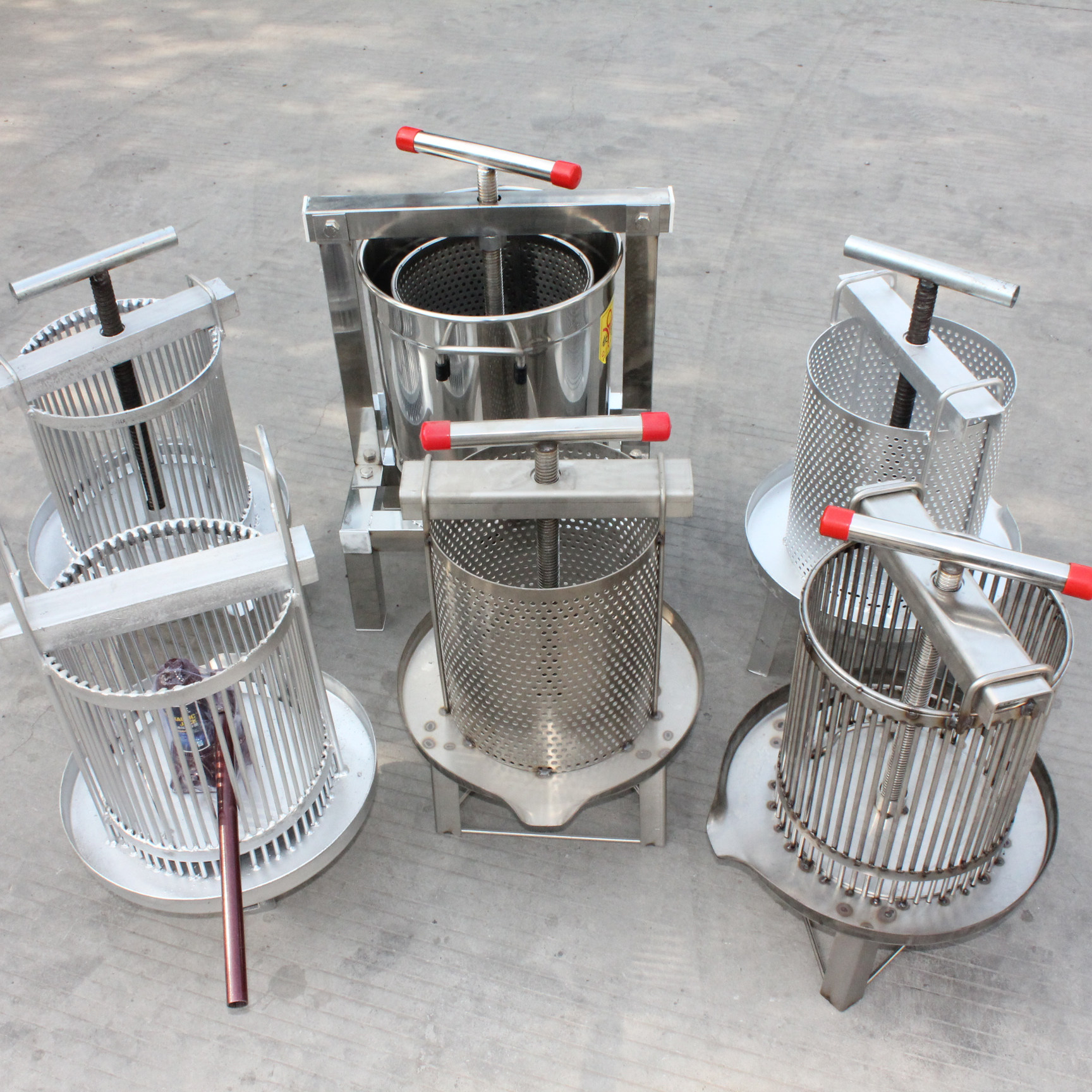 榨蜡机压蜜机小型中蜂不锈钢网孔压蜂蜜机蜜蜂养蜂工具土蜂压蜡机