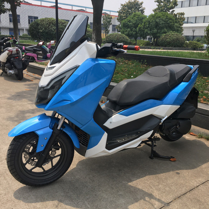 t10踏板车摩托车燃油跑车整车电喷上牌cbsabs摩托车整车