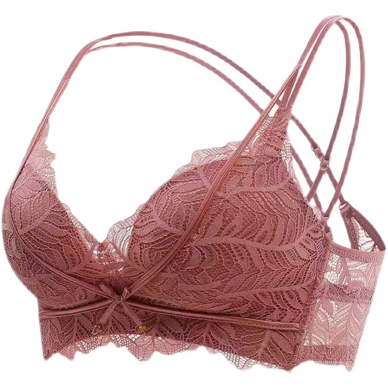 小胸交叉胸罩文胸罩整型调整露背性感平胸女性文胸