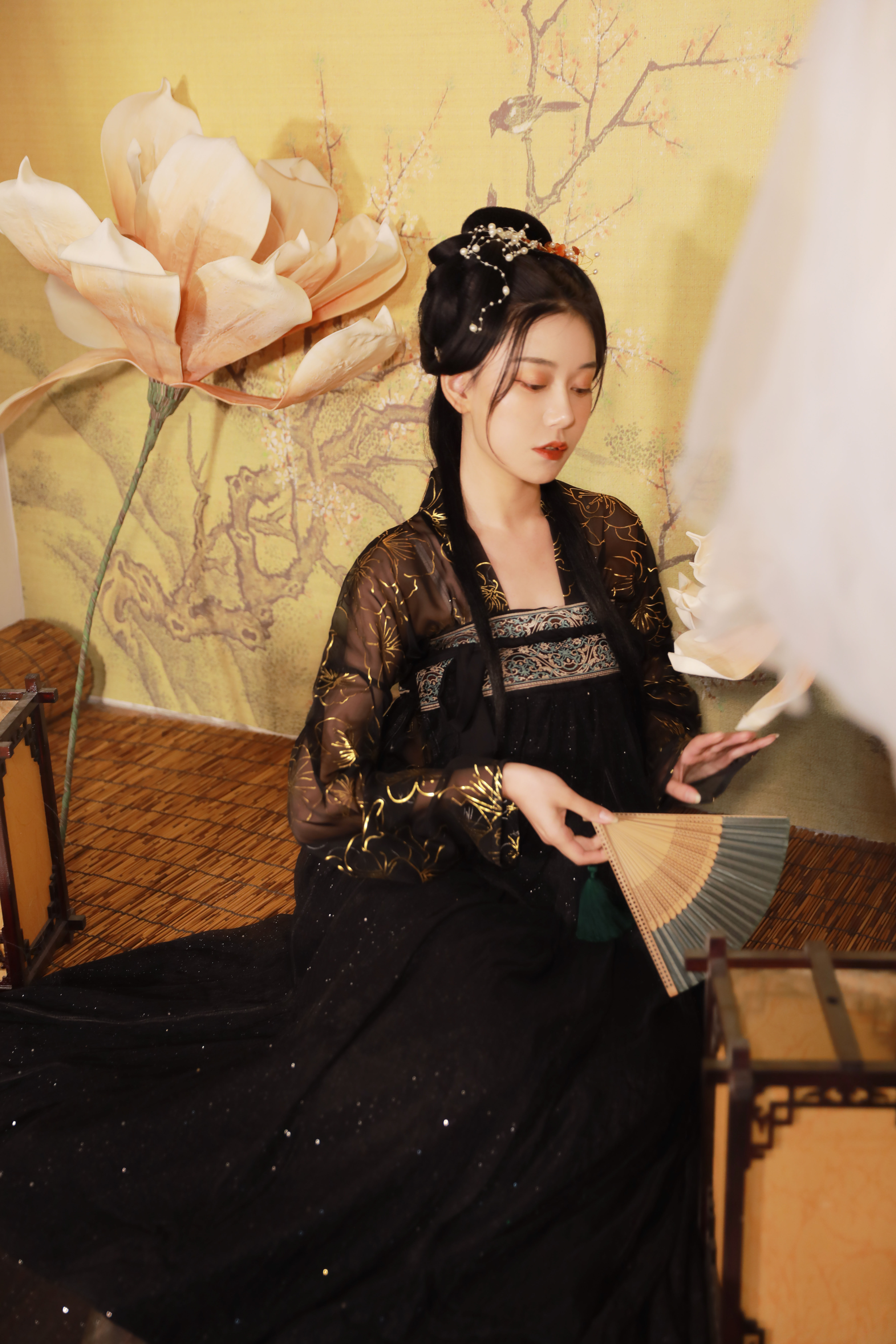 【醉美人】汉韵阁芙蓉新款汉服女齐胸襦裙仙对襟烫金日常清新淡雅