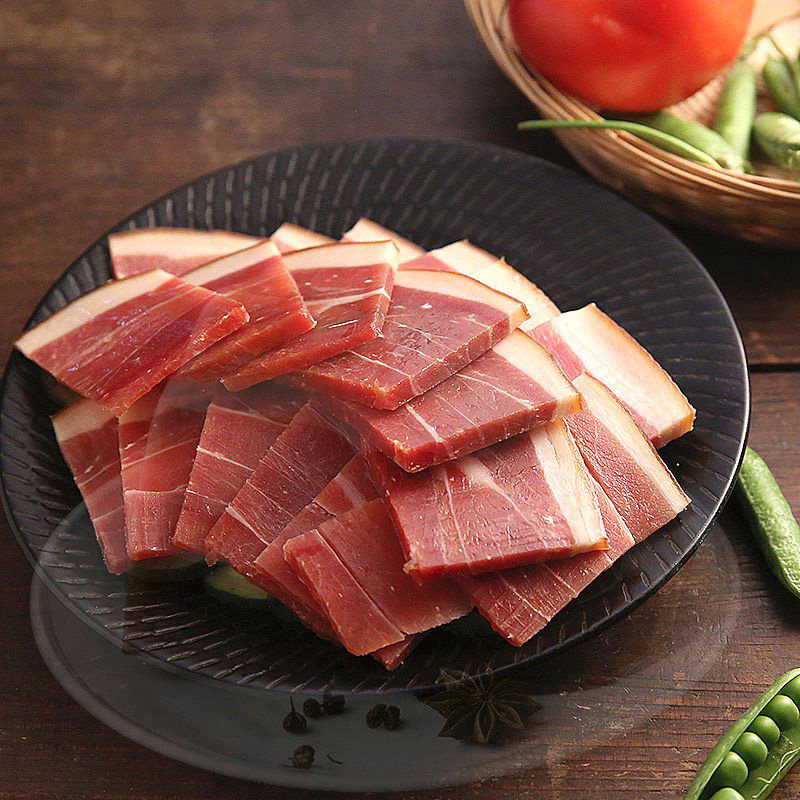 火腿贵州特产盘县老火500g后腿腊肉yln码头火腿