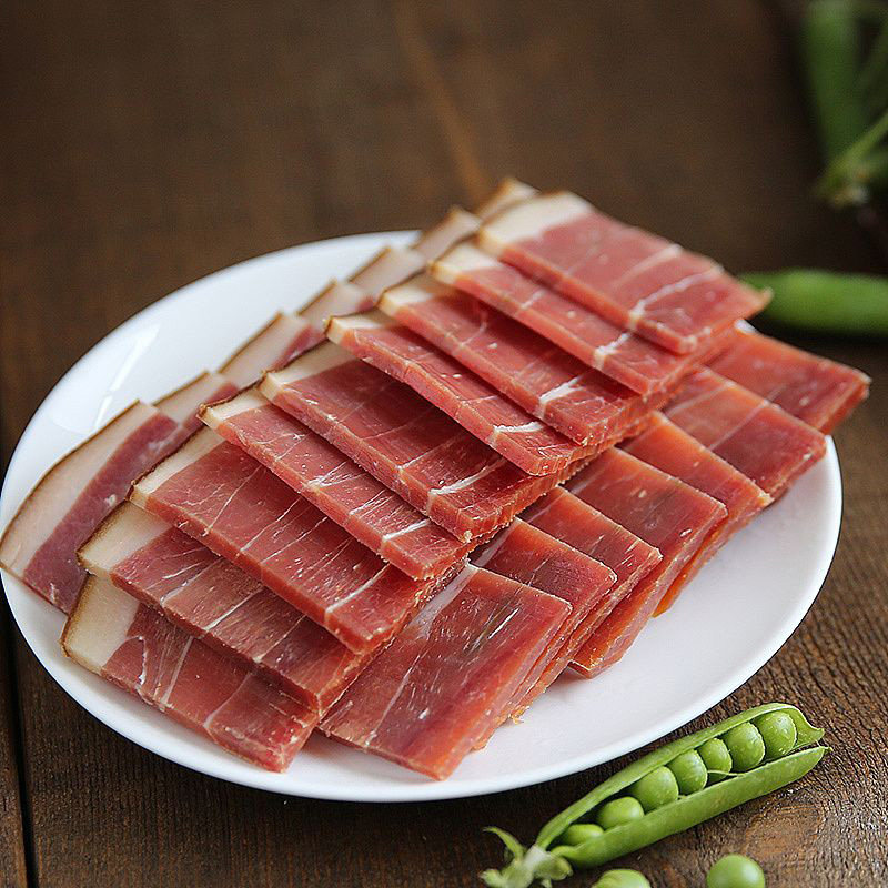 火腿贵州特产盘县老火500g后腿腊肉yln码头火腿