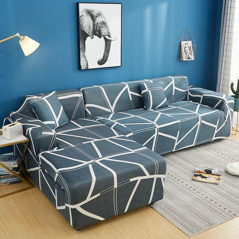 多功能沙发套 万能 时尚紧包无扶手一套加厚套子双人简约夏季防滑
