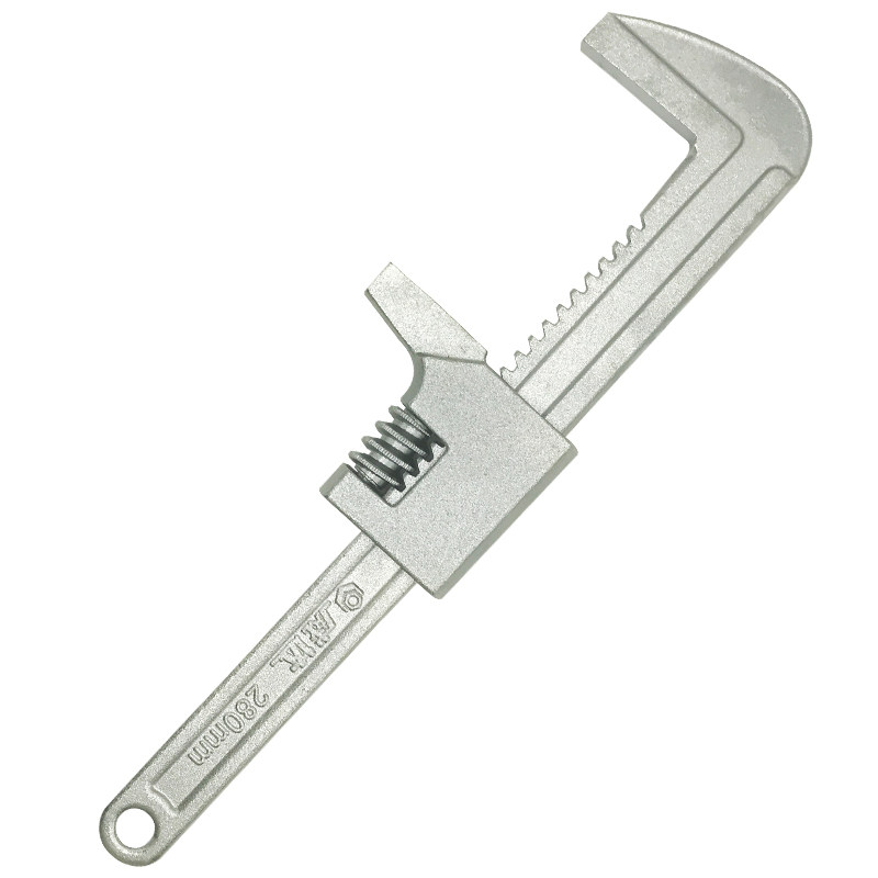 扳手威达汽车开口活动多功能直角下水管道活扳手