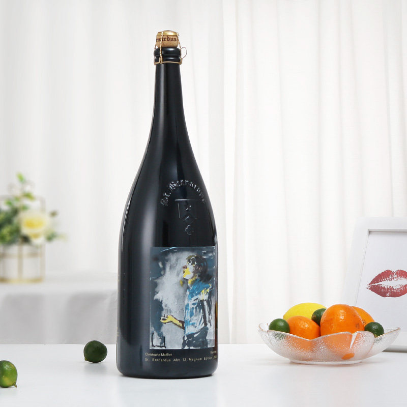 啤酒比利时进口圣伯纳12号纪念1.5升1瓶精酿啤酒