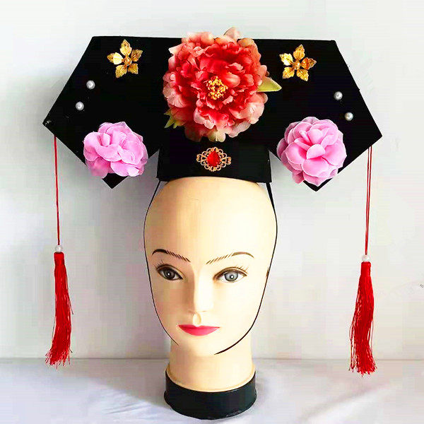 头饰还珠格格帽子