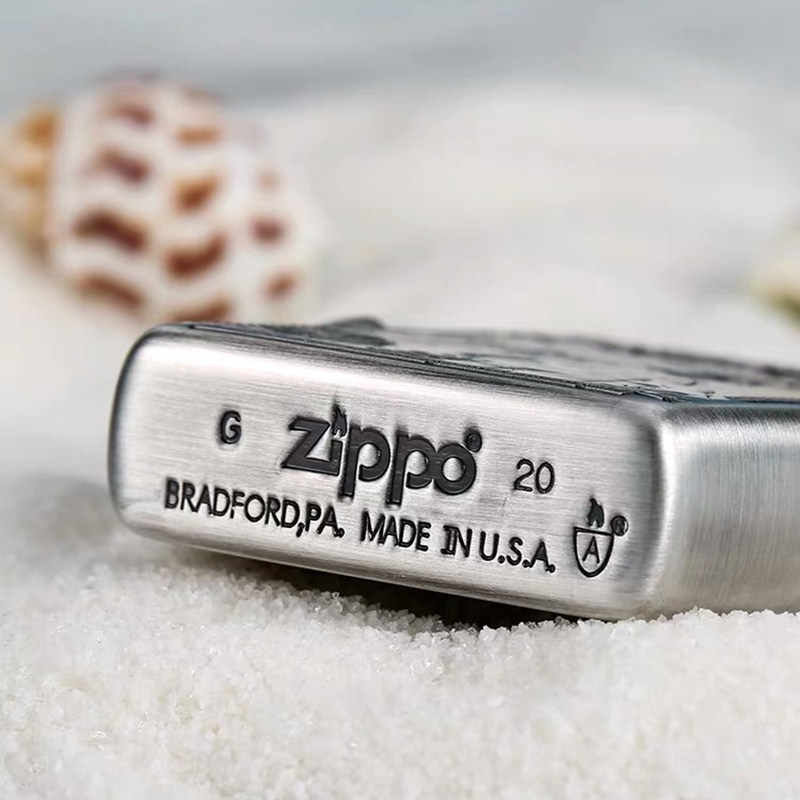zippo官方正版打火机大力水手盔甲银色限量防风煤油zippo