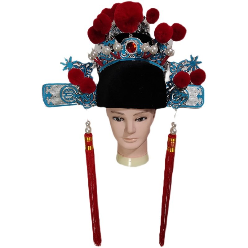 戏曲纱帽京剧状元戏剧四郎探母帽子芝麻官县官乌纱帽民族服装