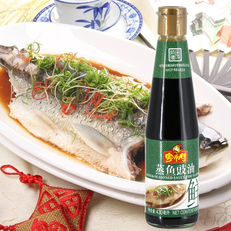 蒸鱼豉鱼430ml酿造食用酱油佐餐烹调清蒸鲈鱼酱油