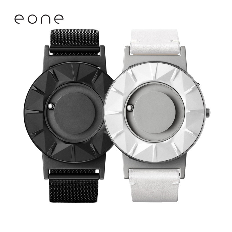 恒圆eone情侣手表触感磁力钢珠男女表情情人节欧美腕表