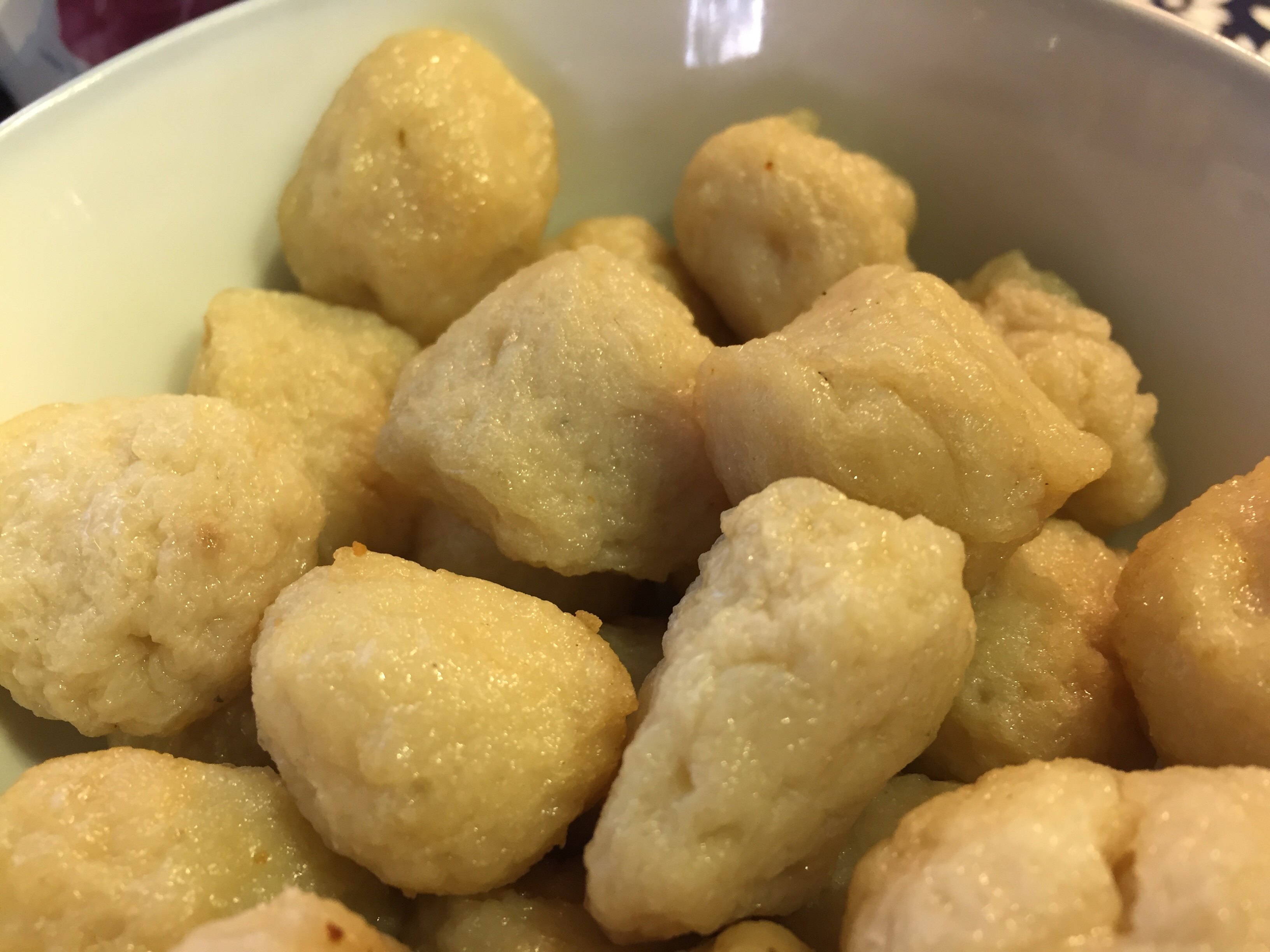 鱼丸苏北特产盐城阜宁新鲜精选青鱼油炸鱼圆其它干货