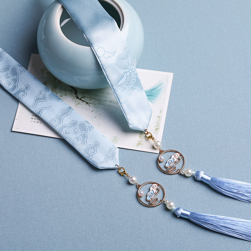 倾妃汉服发流苏飘带束发头绳古风发饰古装配饰发饰