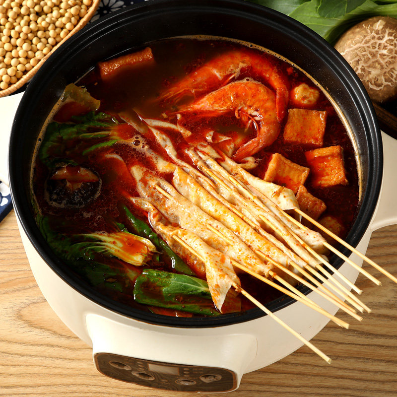 铁板豆皮干货东北夺命烤豆皮串商用豆皮串烧烤其它干货