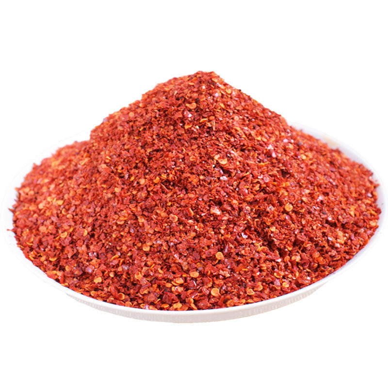 四川特产小米椒二荆条辣椒面特辣超辣香辣油泼辣子烧烤500g辣椒粉