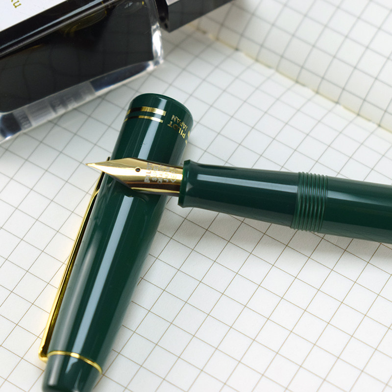 日本pilot百乐钢笔fp78g新款透明成人学生练字钢笔
