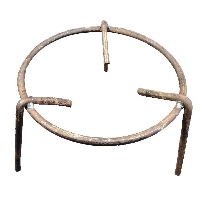 锅架柴火三脚架多用三角架手工铁架置物炭炉撑架厨房置物架