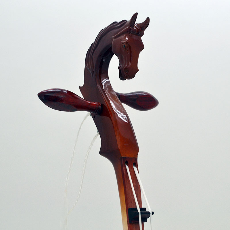 马头琴蒙古蒙古马乐器红木檀指专业专业厂厂家直销马头琴