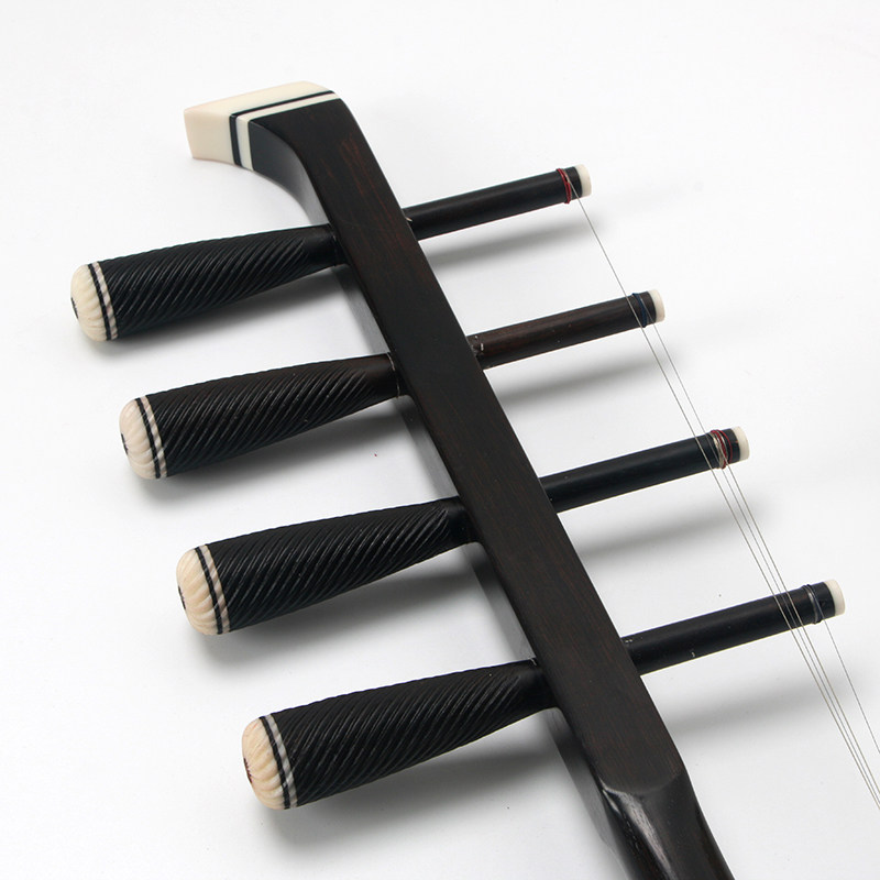 四胡红木缅甸铜筒专业高音配件齐全皮影乐器四胡