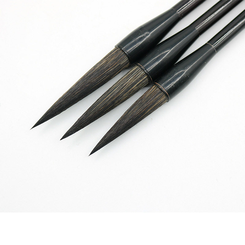 厂家直销鼠毫毛笔 江西大中小楷书法国画使用练习笔鼠须毛笔批发