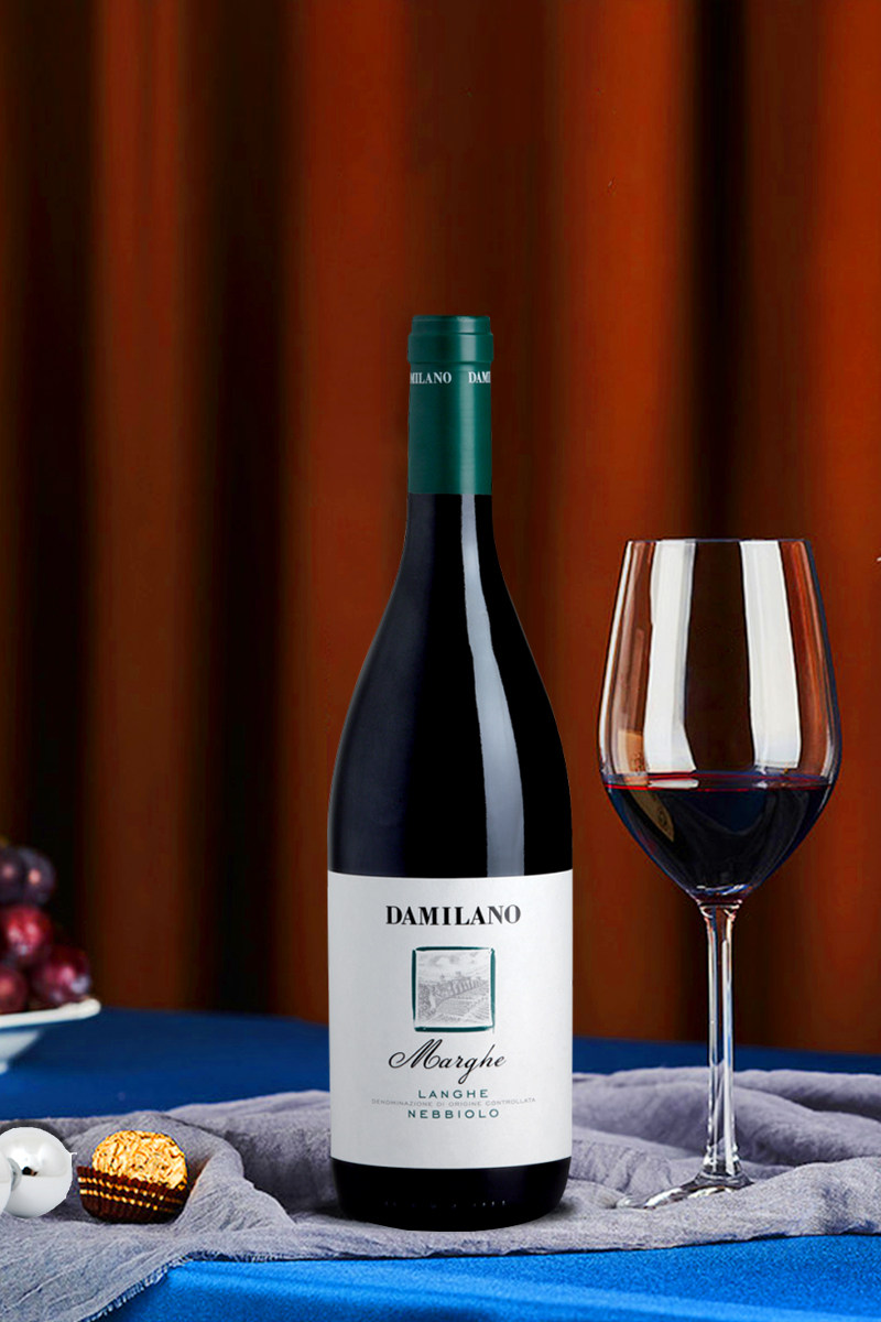 意大利原瓶原装进口皮埃蒙特大区doc大米米兰比奥干红静态葡萄酒