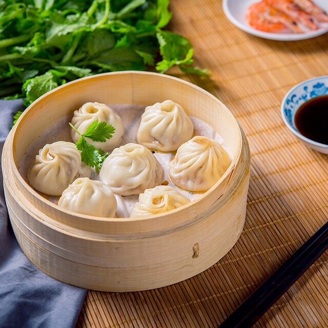 知味观杭州鲜肉小笼包笋丁菌菇三鲜汤包80个顺丰包点