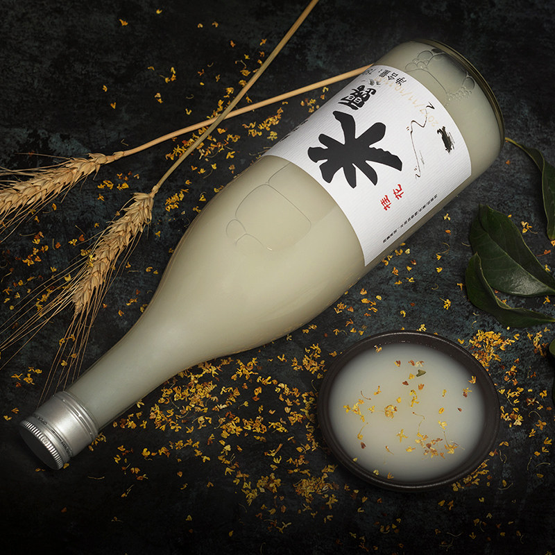 苏州桥桂花米露750ml女士老人产妇饮品月子探视礼物低度微甜米酒