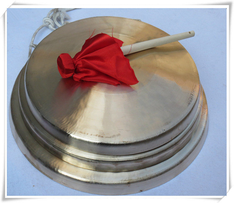 包邮打击锣鼓铜锣乐器高中低虎音京剧戏曲剧团京锣