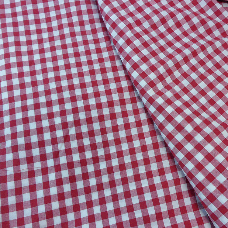 水洗棉布格子布料25米宽幅床单被罩全棉棉衣海绵垫