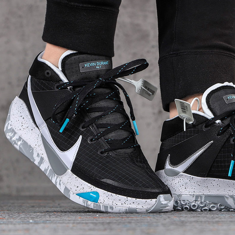 kd13杜兰特13代首发黑白主队蝴蝶黄绿男子男子气篮球鞋