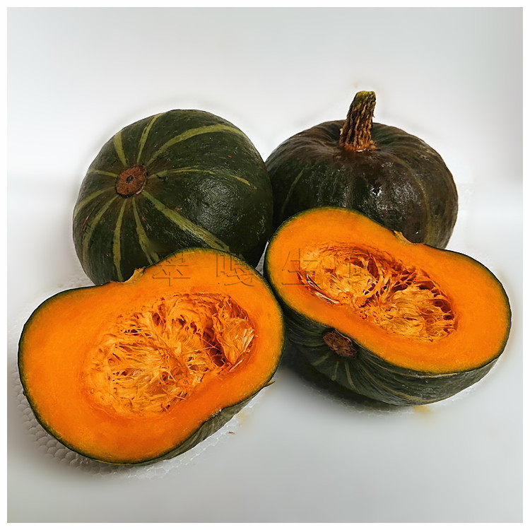 板栗金丝可爱糯甜7斤包邮2个翠嘎贝贝青皮南瓜