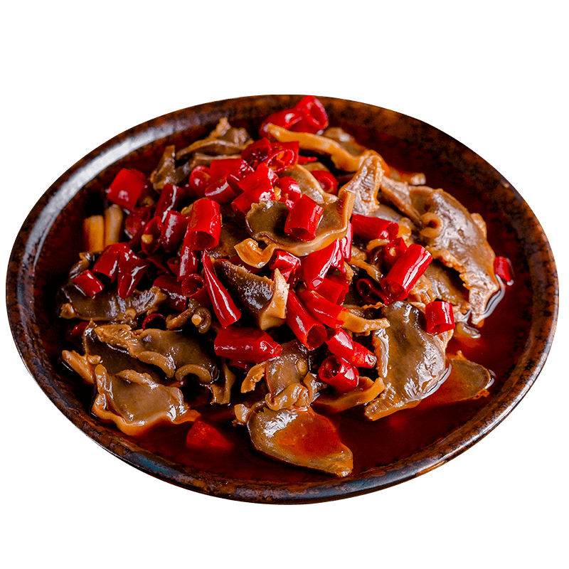 佐冷麻辣鸭胗四川特产小吃香辣鸭盹鸭肉零食