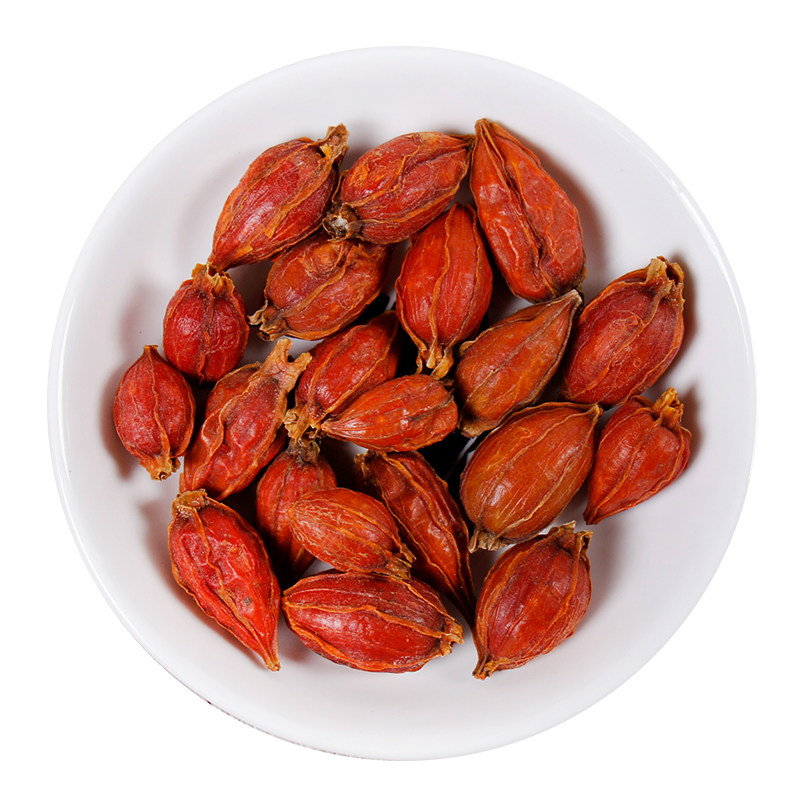 中药材 野生栀子 栀子山栀子 山栀仁 实体店铺 抓药500g包邮