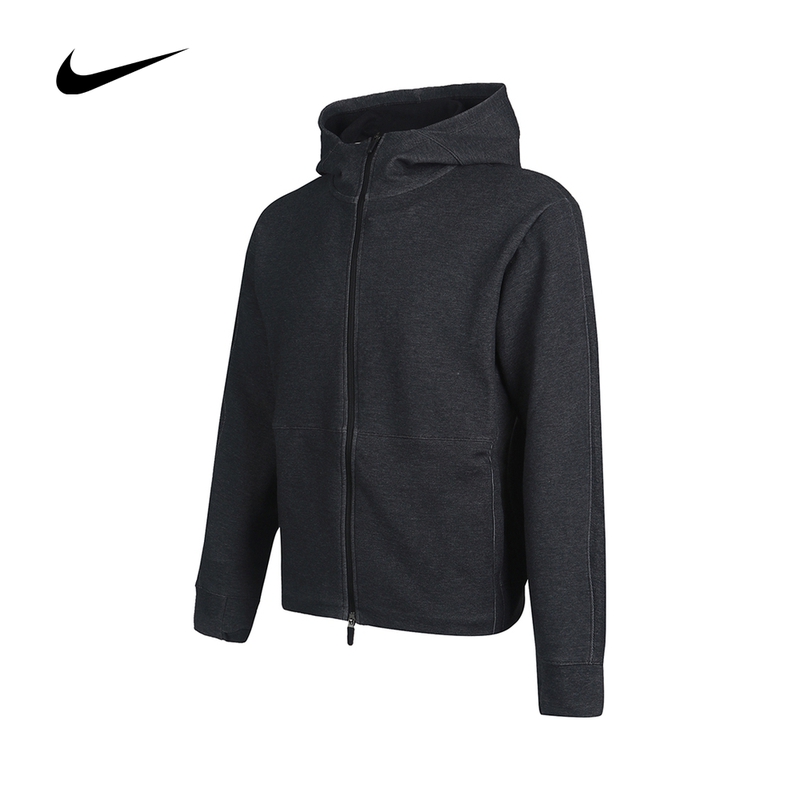 NIKE耐克2022年新款春季男装运动休闲连帽针织夹克外套CU6261-010